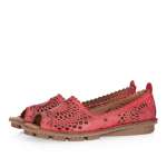 náhled Dámské baleríny IBERIUS 174-4102-1 červená S3