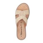 náhled Dámské nazouváky TAMARIS 27113-42-963 zlatá S5