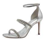 náhled Dámské sandály TAMARIS 28035-42-941 stříbrná S4