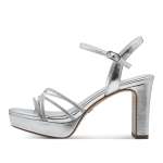 náhled Dámské sandály TAMARIS 28036-42-941 stříbrná S4