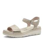 náhled Dámské sandály TAMARIS 28260-42-179 zlatá S5