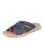 náhled Pánské nazouváky RIEKER 21384-14 modrá S4