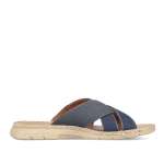 náhled Pánské nazouváky RIEKER 21384-14 modrá S4