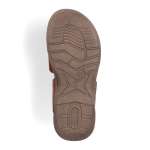 náhled Pánské sandály RIEKER 21461-24 hnědá S5