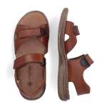 náhled Pánské sandály RIEKER 21461-24 hnědá S5