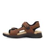 náhled Pánské sandály RIEKER 26955-24 hnědá S6