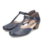 náhled Dámské lodičky RIEKER 41787-14 modrá S4