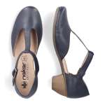 náhled Dámské lodičky RIEKER 41787-14 modrá S4