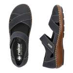 náhled Dámské polobotky RIEKER 44879-14 modrá S4