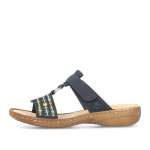 náhled Dámské nazouváky RIEKER 60867-14 modrá S4