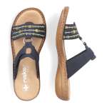 náhled Dámské nazouváky RIEKER 60867-14 modrá S4