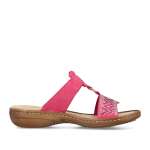 náhled Dámské nazouváky RIEKER RIE-10203862-S4 růžová