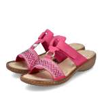 náhled Dámské nazouváky RIEKER RIE-10203862-S4 růžová