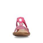 náhled Dámské nazouváky RIEKER RIE-10203862-S4 růžová