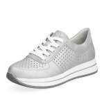 náhled Dámské tenisky RIEKER N4515-90 stříbrná S4