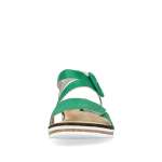 náhled Dámské sandály RIEKER V3660-54 zelená S4