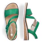 náhled Dámské sandály RIEKER V3660-54 zelená S4