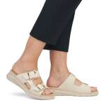 náhled Dámské nazouváky RIEKER V9254-60 béžová S4