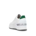 náhľad Dámske tenisky RIEKER N43A1-80 biela S4