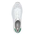 náhľad Dámske tenisky RIEKER N43A1-80 biela S4