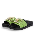 náhled Dámské nazouváky RIEKER RIE-10204231-S4 zelená