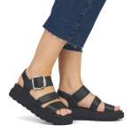 náhled Dámské sandály RIEKER RIE-10204241-S4 černá