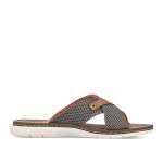 náhľad Pánske šľapky RIEKER 21340-54 zelená S5