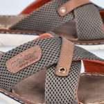 náhľad Pánske šľapky RIEKER 21340-54 zelená S5