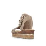 náhľad Dámske sandále RIEKER 63791-60 béžová S5