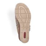 náhľad Dámske sandále RIEKER 63791-60 béžová S5