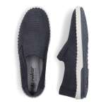 náhled Pánské mokasíny RIEKER B4555-14 modrá S5