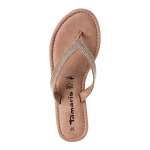 náhled Dámské žabky TAMARIS 27129-44-586 zlatá S5