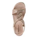 náhled Dámské sandály TAMARIS 28200-44-964 zlatá S5