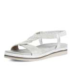 náhled Dámské sandály TAMARIS 28200-44-948 stříbrná S5