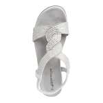 náhled Dámské sandály TAMARIS 28200-44-948 stříbrná S5