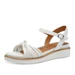 detail Dámské sandály TAMARIS 28218-44-100 bílá S5