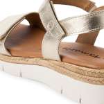 náhled Dámské sandály TAMARIS 28220-44-965 zlatá S5