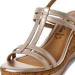 náhled Dámské sandály TAMARIS 28302-44-179 zlatá S5