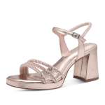 detail Dámské sandály TAMARIS 28355-44-586 zlatá S5