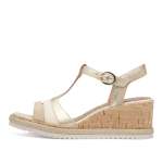 náhled Dámské sandály TAMARIS 28358-44-942 zlatá S5