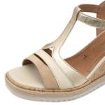 náhled Dámské sandály TAMARIS 28358-44-942 zlatá S5