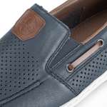 náhled Pánské mokasíny RIEKER 08867-14 modrá S6