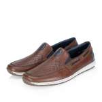 náhled Pánské mokasíny RIEKER 08867-25 hnědá S6