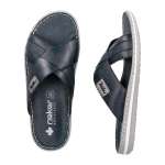 náhled Pánské nazouváky RIEKER 21082-14 modrá S6