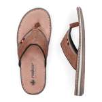 náhled Pánské žabky RIEKER 21084-23 hnědá S6