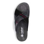 náhled Pánské nazouváky RIEKER 21098-02   BLACK   F/S6