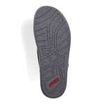 náhled Pánské nazouváky RIEKER 21098-02   BLACK   F/S6