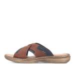 náhled Pánské nazouváky RIEKER 21493-22 hnědá S6