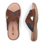 náhled Pánské nazouváky RIEKER 21493-22 hnědá S6