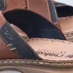 náhled Pánské nazouváky RIEKER 21493-22 hnědá S6